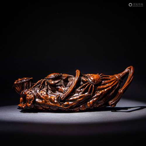 Qing Dynasty of China
Boxwood carvings, making money from al...