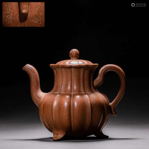 China Ming Dynasty Purple Clay Teapot