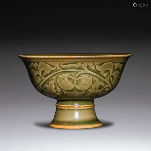 Song Dynasty of China
Yaozhou kiln shaved high-foot cup