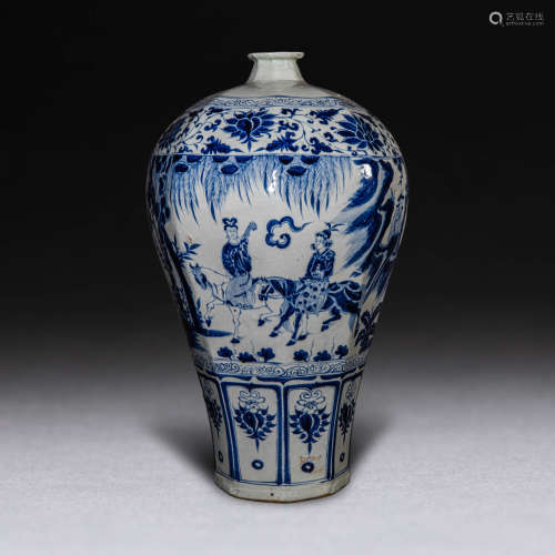 Early Yuan Dynasty in China
Blue and white character story B...