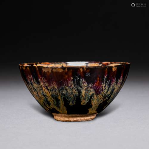 Song Dynasty of China
Glazed tea cup from Jizhou kiln