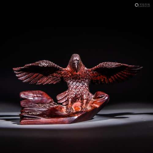 Qing Dynasty of China
Rosewood Dapeng Spreading Wings Wood C...