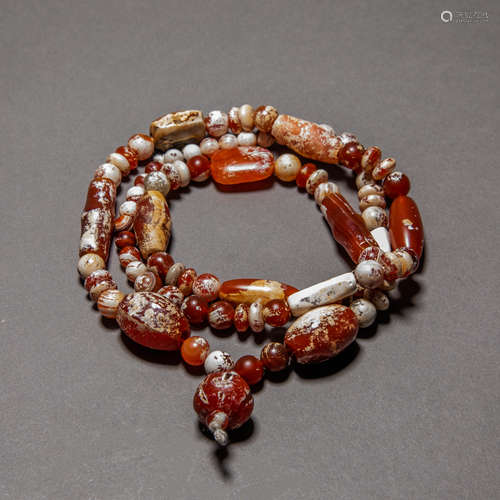 Ancient Chinese West Asia Agate Bead