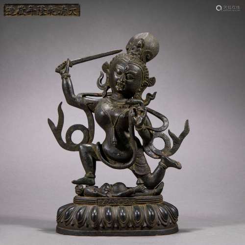 Qing Dynasty of China
Immovable Vajra Bronze Buddha Statue, ...