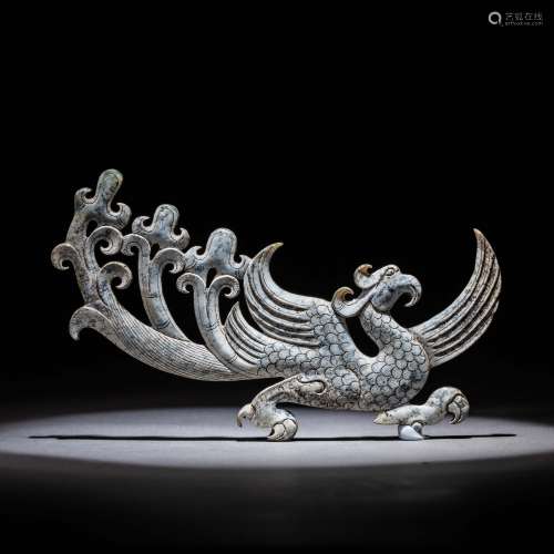 Chinese Han Dynasty Jade Phoenix