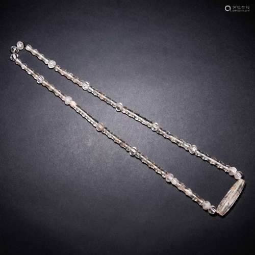 Liao Dynasty of China
Crystal Bamboo Necklace