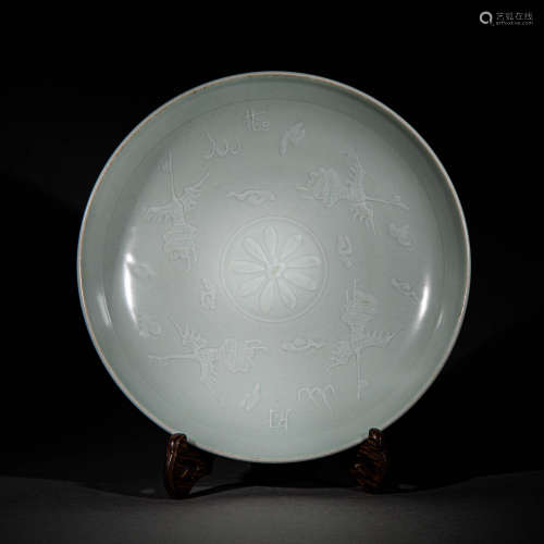 China Yuan Dynasty
Shufu Kiln Porcelain Plate