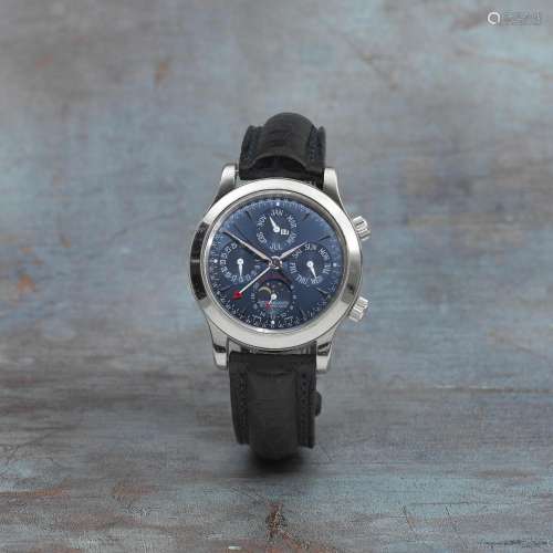 Jaeger-LeCoultre. A Limited Edition platinum automatic perpe...