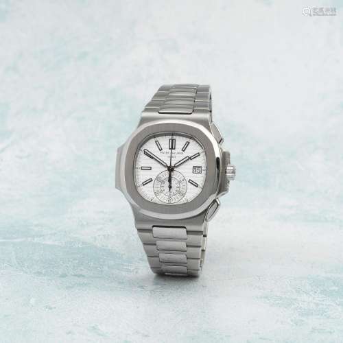 Patek Philippe. A fine and rare stainless steel automatic ca...