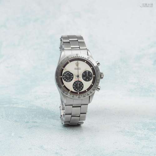 Rolex. A fine and rare stainless steel chronograph bracelet ...