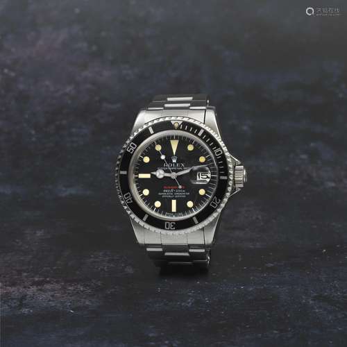 Rolex. A fine stainless steel automatic calendar bracelet wa...