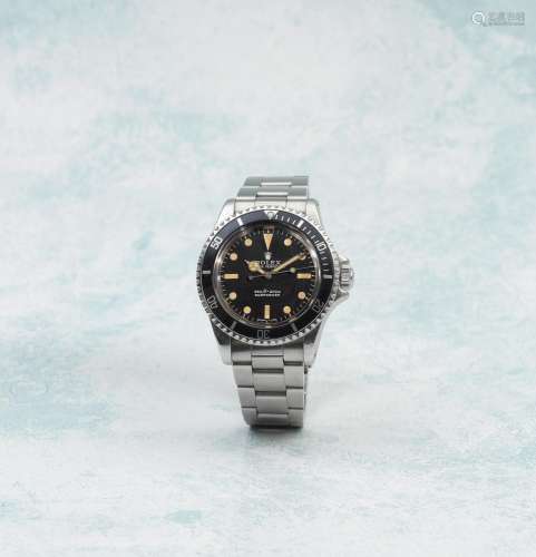 Rolex. A rare stainless steel automatic bracelet watch made ...