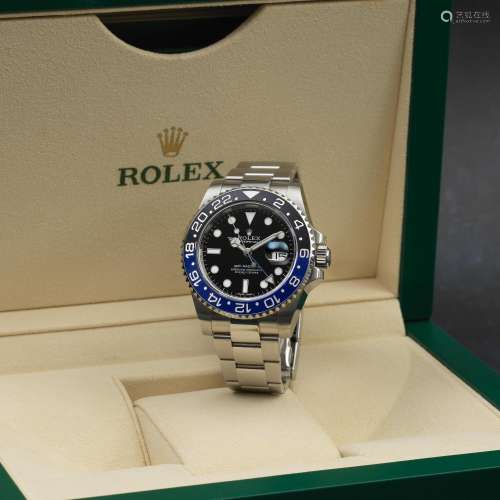 Rolex. A stainless steel automatic calendar bracelet watch w...