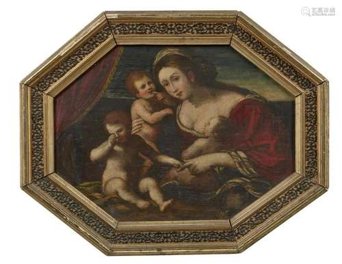 ARTISTA DEL XVI SECOLO Allegory of Caritas.