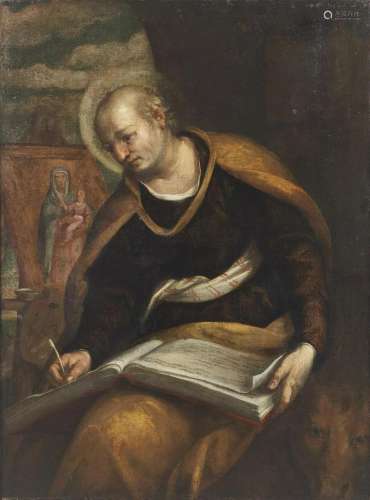 ARTISTA VENETO DEL XVI SECOLO Saint Luke.