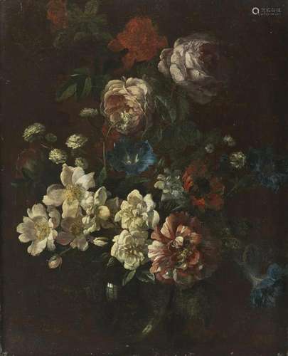 PETER HARDIME Attributed to. Still life of flowers.