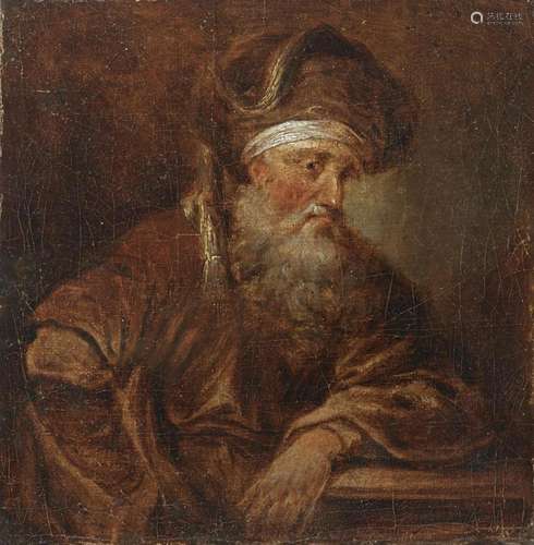 ARTISTA DEL XVIII SECOLO Portrait of a man with a