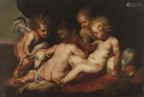 ARTISTA VENETO DEL XVIII SECOLO Putti. .