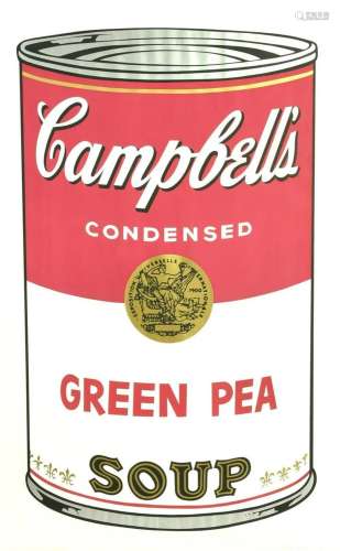 ANDY WARHOL Campbell's soup.
