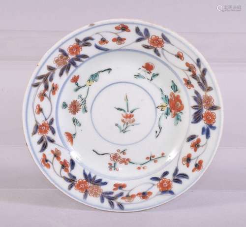 A JAPANESE IMARI PORCELAIN STAND, painted in the imari palet...