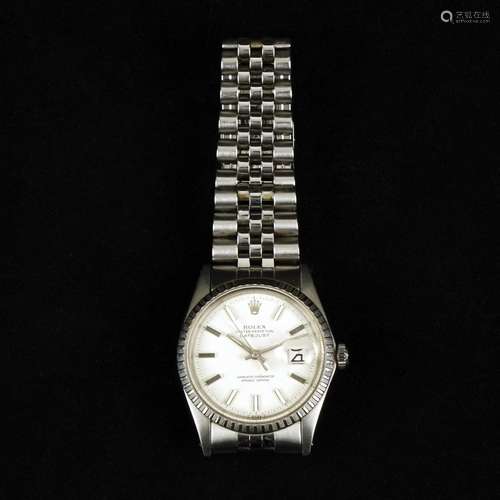 A steel Rolex Datejust, 1977