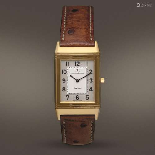 JAEGER LE COULTRE - Reverso in oro 18k con quadrante Argentè...