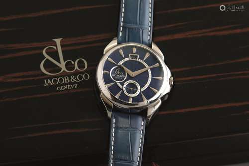 JACOB & CO - Big Date, in acciaio carica manuale con dat...