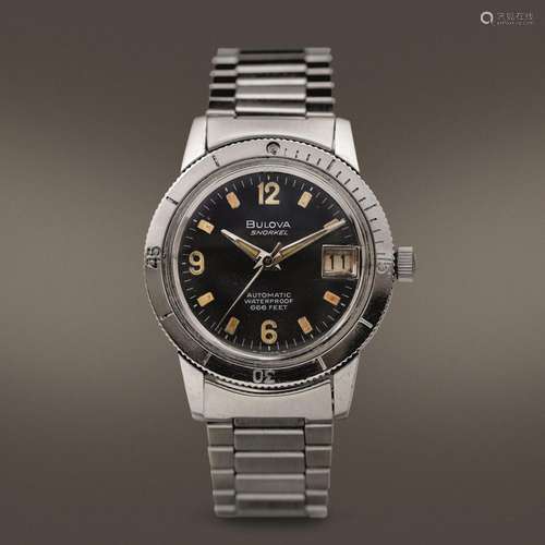 BULOVA - Snorkel, diver in acciaio automatico con datario, q...