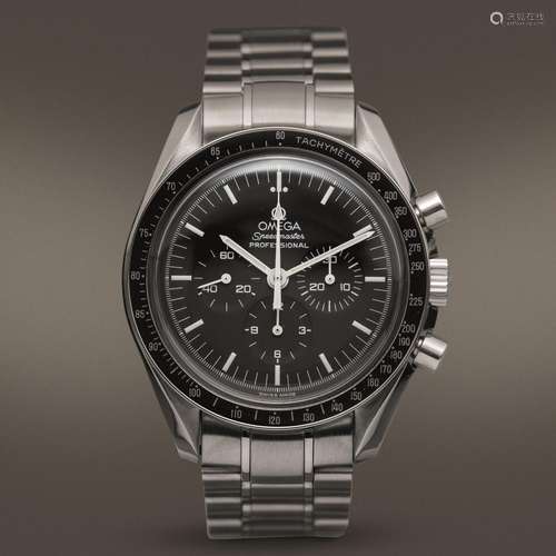 OMEGA - Speedmaster cal 1861 in acciaio con lunetta tachimet...