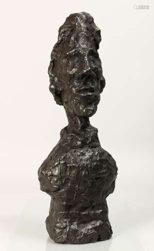 AFTER ALBERTO GIACOMETTI (1901 -- 1966) SWISS A CAST BRONZE ...