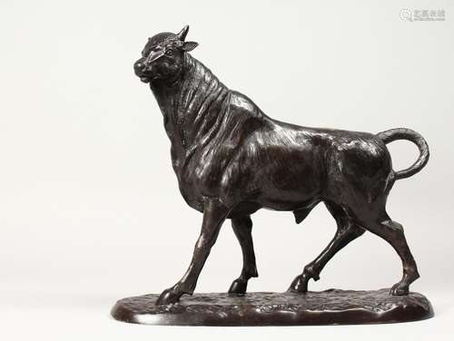 ANTOINE-LOUIS BARYE (1796-1875) FRENCH A CAST BRONZE MODEL O...