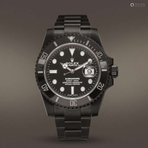 ROLEX - Submariner ref 116610LN, in acciaio con trattamento ...