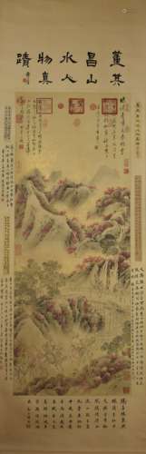 董其昌 山水人物