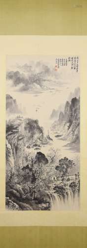 吳昌碩 山水