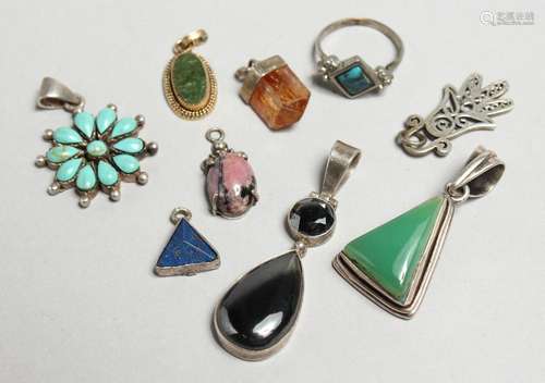 VARIOUS PENDANTS