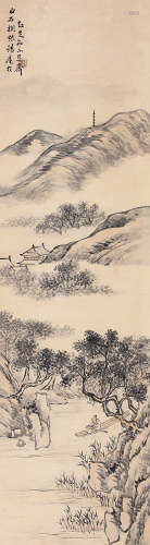 陈汝玉（1844─1911） 山水 立轴