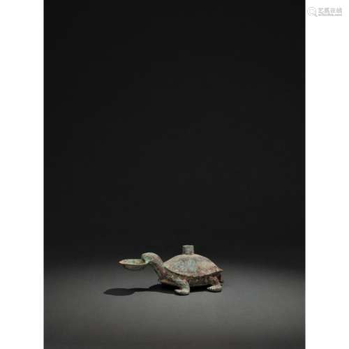 漢 青銅龜形水盂
