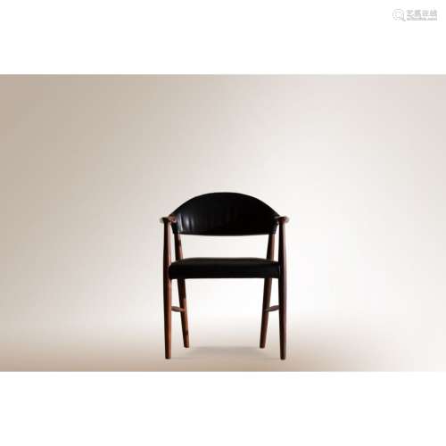 現代 Kurt Olsen 玫瑰木扶手椅