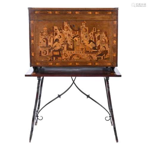 GERMAN DESK FROM NUREMBERG, 16TH CENTURY.