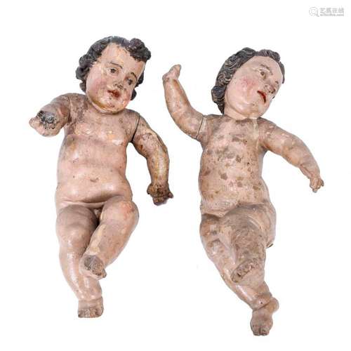 17TH CENTURY SPANISH SCHOOL. PAIR OF CHILDREN.