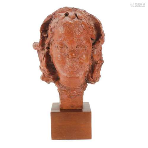 APEL·LES FENOSA (1899-1988) "GIRL'S BUST".