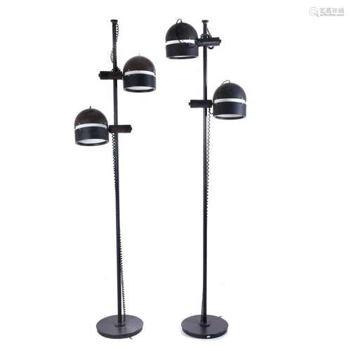 PAIR OF SPANISH FLOOR LAMPS, CIRCA 1970.