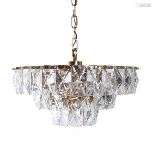 ATTRIBUTED TO KINKELDEY LEUCHTE. CEILING LAMP,1960'S-70...