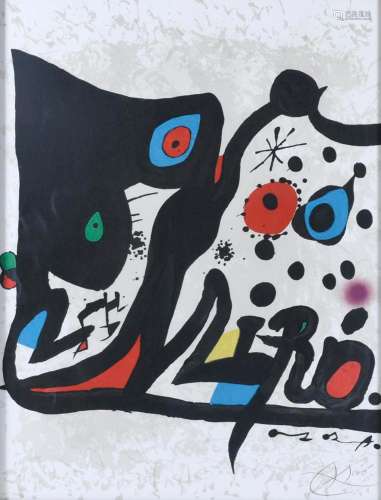 JOAN MIRÓ (1893-1983). "LIVRES ILLUSTRÉS ET LITOGRAPHES...