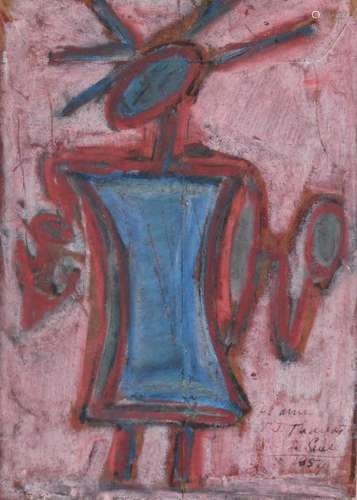 JOSEP MARIA DE SUCRE (1886-1969). "FIGURE", 1954.