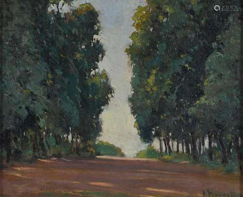 JOAQUIM TERRUELLA MATILLA (1891-1957). "SENDERO EN EL B...