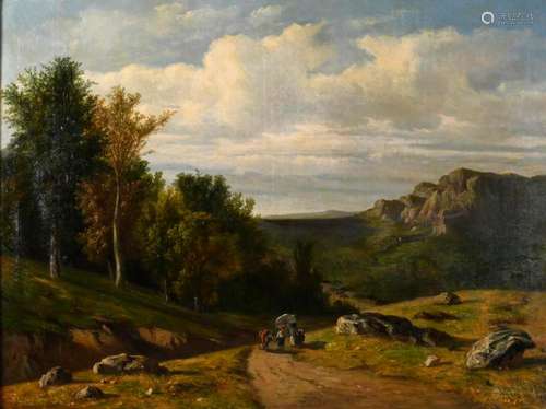 FRANCESC TORRESCASSANA (1845-1918). "LANDSCAPE", 1...