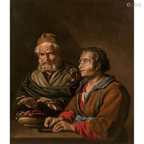 ATTRIBUÉ À MATTHIAS STOMER (1600-1650)