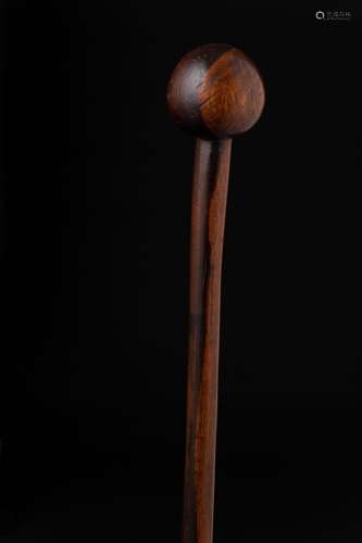 Bastone Knobkerrie. Africa, fine XIX secolo