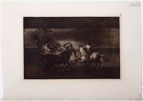 Francisco Goya, Mort de Pepito illo (3° composition) Goya Fr...